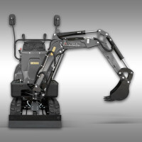 Jansen MB-500, Minibagger, Benzin, Komplett-Set 4