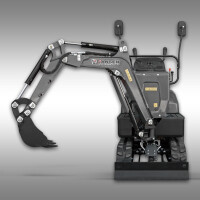 Jansen MB-500, Minibagger, Benzin, Komplett-Set 5
