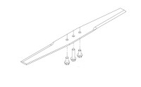 AS-Motor Ersatzmesser oben für AS 62/63