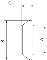 KKV 5" Schweißkupplung