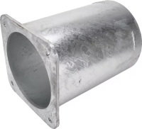 Flansch 8" für Andocktrichter gallery