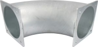 Bogen 90° + 2xFlansch 8" gallery