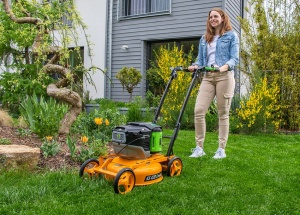 AS-Motor Akku-Mulch-Rasenmäher AS 420 EProClip - ohne A