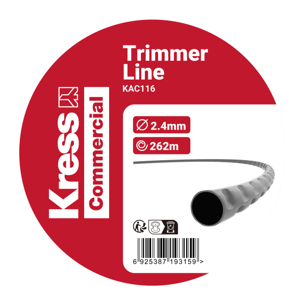 Kress Trimmerfaden KAC116, Ø 2,4mm, 262m