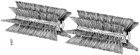 agria Bürsten 100 cm fein für  gallery
