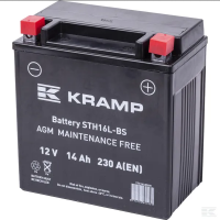 Kramp Batterie 12V 14Ah 230A geschlossen