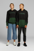STIHL Hoodie Gr. S COLORBLOCK POCKET Grün 3