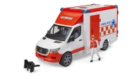 Bruder MB Sprinter Ambulanz mit Fahrer gallery