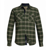 STIHL Hemd Gr. M PLAID FLANNEL Grün