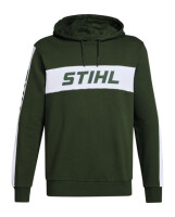 STIHL Hoodie Gr. XS COLORBLOCK SLEEVE Grün