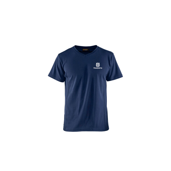 Husqvarna T-Shirt UV-Schutz, Unisex, marine, Gr. L