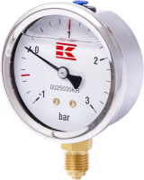 Manometer -0,1 bis 3 bar 63mm gallery
