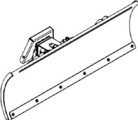 Herkules Schneeschild 120cm für MultiTec
