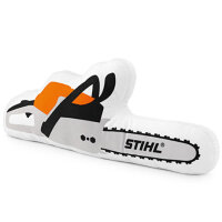 STIHL Kissen in Motorsägenform