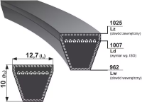 Keilriemen SPA 13x1007 Optibelt gallery 1_2nd