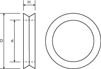 Dichtring für 2FFN-M 1/4&qu gallery 3_2nd