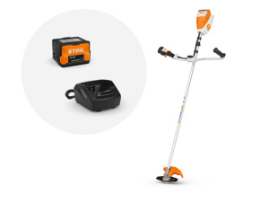 STIHL Akku-Freischneider FSA 80 mit Akku AK 30 und Ladeger&a