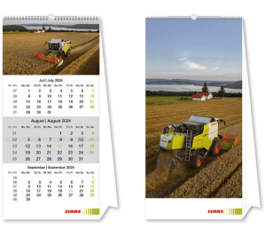 Claas Tischaufstellkalender 2025