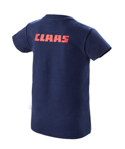 Claas T-Shirt Kinder blau, Gr. 122/128