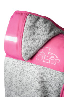 Claas Strickfleecejacke Kinder rosa, Gr. 134/140 3