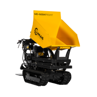 Lumag Benzin-Raupendumper, MD500HPROHT High-Tip-Funktion 6