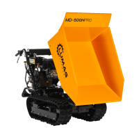 Lumag Benzin-Raupendumper MD500HPRO 5