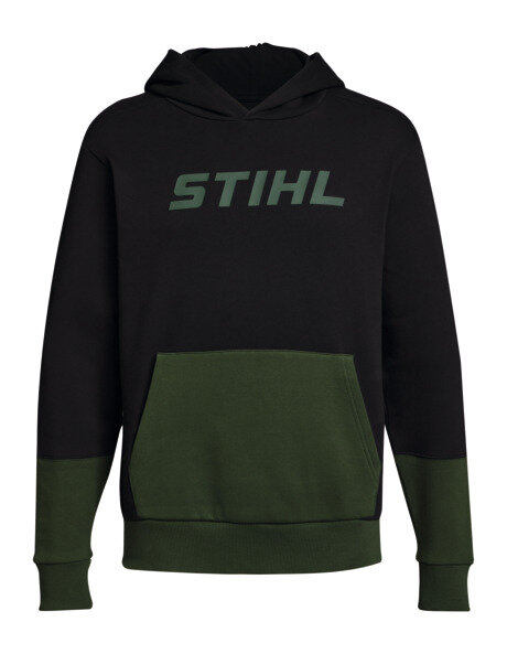 STIHL Hoodie Gr. XS COLORBLOCK POCKET Grün