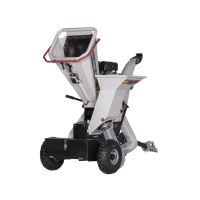 Lumag Benzin-Kombihäcksler RAMBO-HC10Duo mit Saugschlau