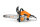 STIHL Motorsäge MS 172, PMM3, Schienenlänge 30 cm