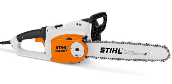 STIHL Elektro-Motorsäge MSE 230 C-B, PM3, Schienenlänge 40cm