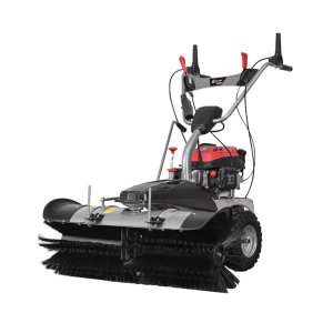 Lumag Kehrmaschine KM1000E - inkl. Sammelbehälter &