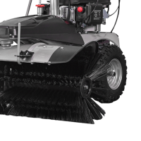 Lumag Kehrmaschine KM1000E - inkl. Sammelbehälter &