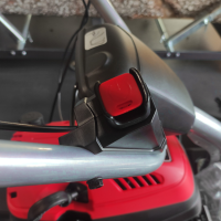 Lumag Kehrmaschine KM1000E - inkl. Sammelbehälter &