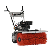 Lumag Kehrmaschine KM800 - inkl. Sammelbehälter & R