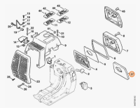STIHL Filterplatte für Freischneider