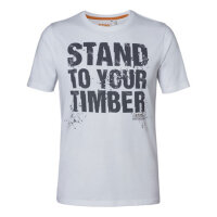 STIHL T-Shirt "STAND TO YOUR TIMBER" weiß...