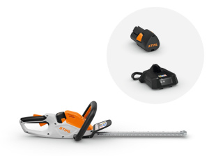 STIHL Akku-Heckenschere HSA 30 Set, mit Akku AS 2 und Ladege