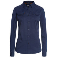 STIHL Flanellbluse Damen, blau, Größe M