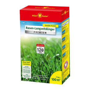 WOLF-Garten Rasen-Langzeitdünger Premium LE 100 fü