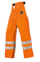 STIHL Beinschutz, Ringsum, orange, S-M