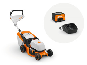STIHL Akku-Rasemäher RMA 243, mit Akku AK 20 und Ladege