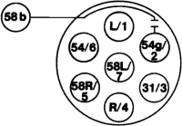 Steckdose 7-pol. PVC 3