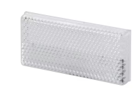 Reflektor weiß rechteckig selbstkl gallery