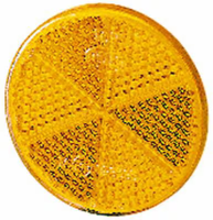 Rückstrahler rund gelb selbstkleben gallery