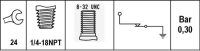 Hella Öldruckschalter 12V 1/4" 3
