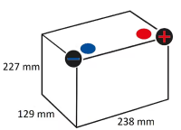 Batterie 12V 45Ah 330A gallery 8_2nd