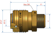 Verschlußkupplung AG M16x1 gallery 15_2nd