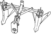 agria H&auml;ufeleinrichtung 2-reihig, 66 cm