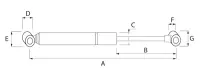 Stoßdämpfer für 116S