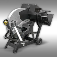 Jansen Traktor Wippsäge, Brennholzsäge SMA-700T, 7